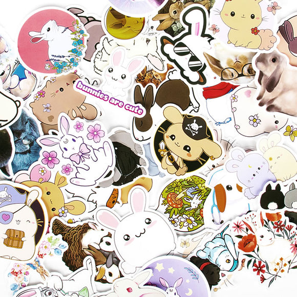 Rabbit Stickers Pack 10