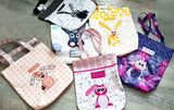 Applique Rabbit Tote Bag