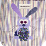 Applique Rabbit Tote Bag