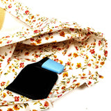 Calico Applique Rabbit Bag