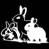 Bunnies Car Sticker