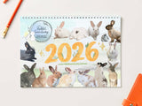 2026 Rabbit Sanctuary Calendar