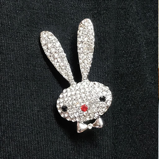 Bunny Brooch – The Bunny Bazaar - Main Image