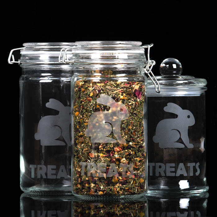 Glass Bunny Treat Pop Jar – The Bunny Bazaar